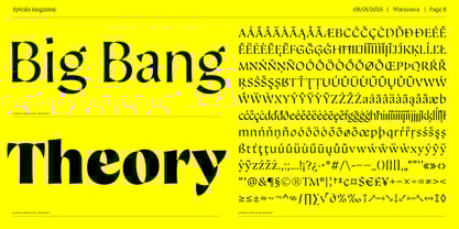 Spirala Display Font Poster 8