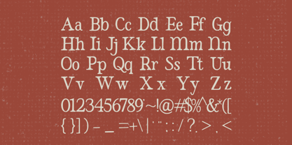 Alcemo Font Poster 9