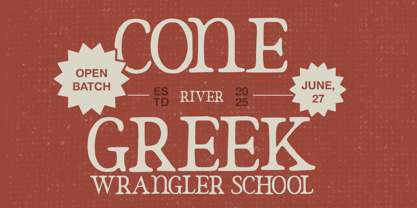 Alcemo Font Poster 7