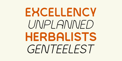 Modista Pro Font Poster 12