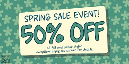 Angry Potato Font Poster 8