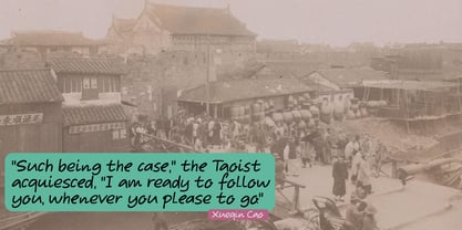 Canton Social Club Font Poster 4