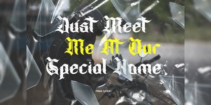 Sinastre Font Poster 15