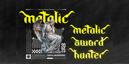 Sinastre Font Poster 13