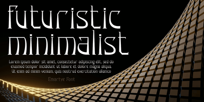 Emartye Font Poster 9