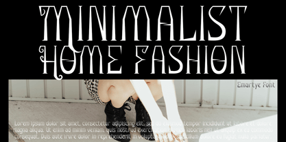 Emartye Font Poster 6