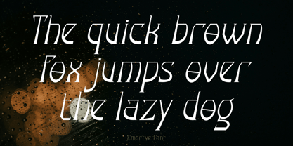 Emartye Font Poster 8