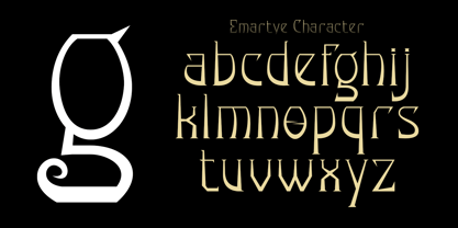 Emartye Font Poster 5