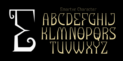 Emartye Font Poster 2