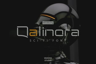 Qalinora Font Poster 1