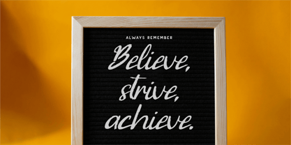 CF Giveryna Font Poster 6