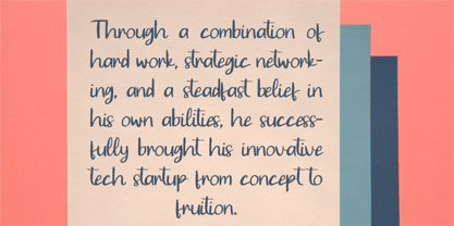 CF Giveryna Font Poster 9