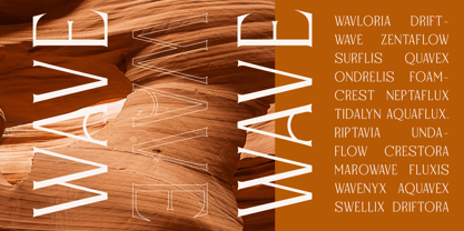 Rustin Font Poster 2