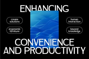 Dustrone Font Poster 3