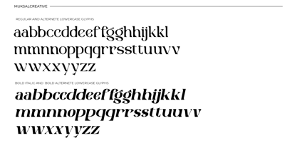 Velmorin Font Poster 9