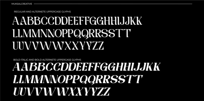 Velmorin Font Poster 8