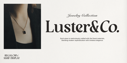 Regalorn Font Poster 4