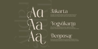 Mezaira Font Poster 12
