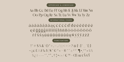 Mezaira Font Poster 15