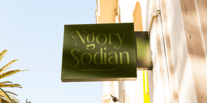 Mezaira Font Poster 2