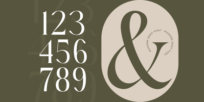 Mezaira Font Poster 10