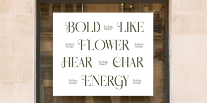 Mezaira Font Poster 13