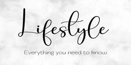 Thirly Font Poster 3