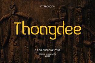 Thongdee Font Poster 1