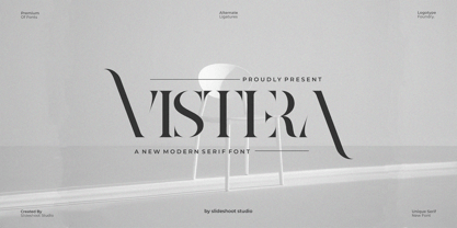 Vistera Font Poster 1