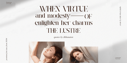 Vistera Font Poster 3