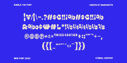 DROPIC Font Poster 7