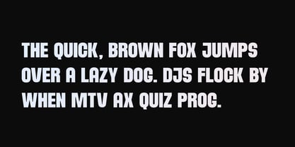 Encore Ultra Font Poster 2