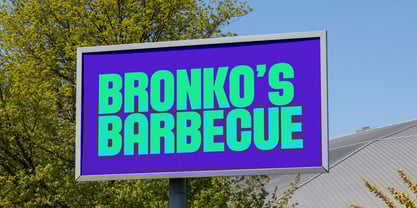 Encore Ultra Font Poster 3