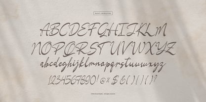 La gratesa Font Poster 10