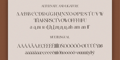 Biors Font Poster 10