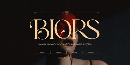 Biors Font Poster 1