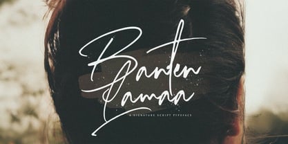 Banten Lama Font Poster 1