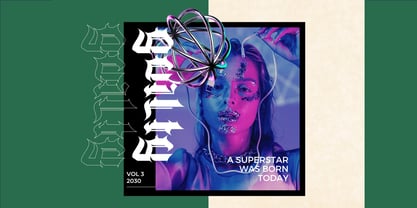 Asterixot Font Poster 12