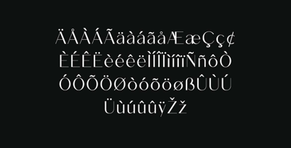 Mirage Stellar Font Poster 8