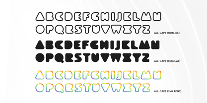 Moba Font Poster 11