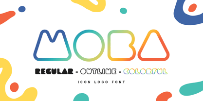Moba Font Poster 1
