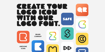 Moba Font Poster 2