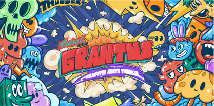 GRANTUZ Font Poster 1