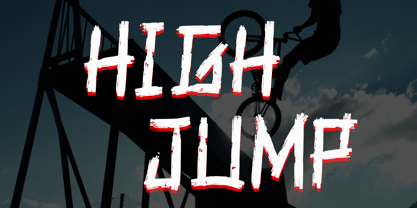 Jumper Game Font Poster 4