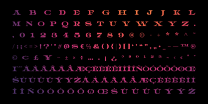 Dominate Font Poster 3