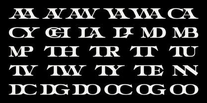 Dominate Font Poster 2