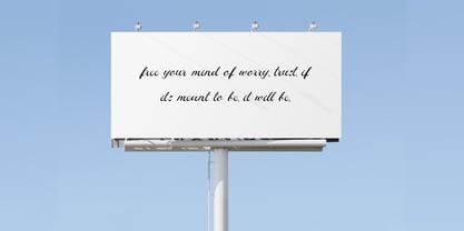 Rocha Swaty Font Poster 9