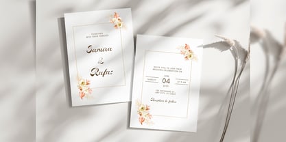 Rocha Swaty Font Poster 11