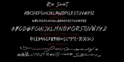 Rio Saint Font Poster 10