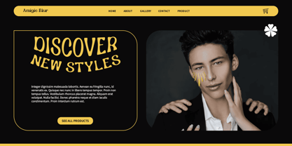 Amigie Blur Font Poster 3